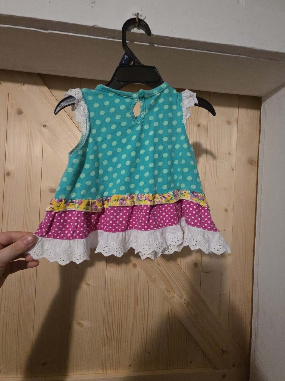Rare Editions Giraffe Ruffle Outfit Set - Picture 3 of 12